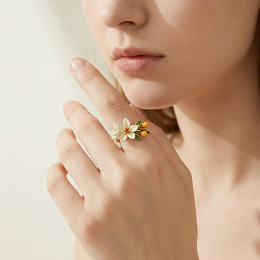 Orange Blossom Ring