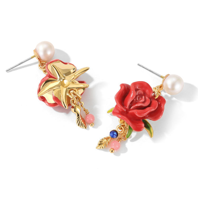 Rose Earrings
