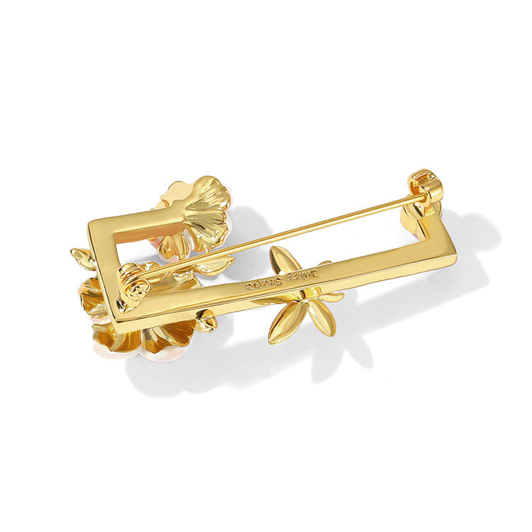Hibiscus Brooch