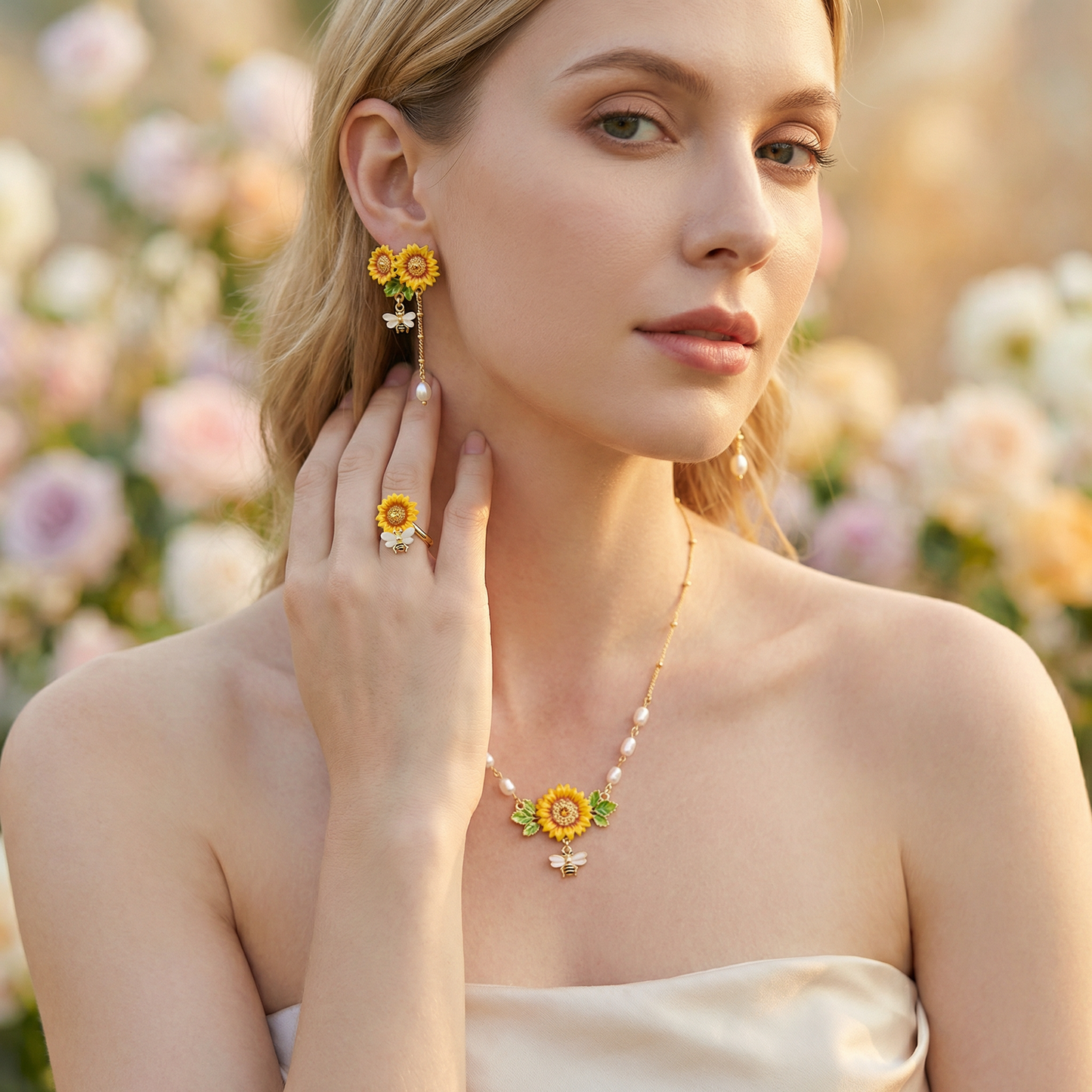 Sunflower Earrings