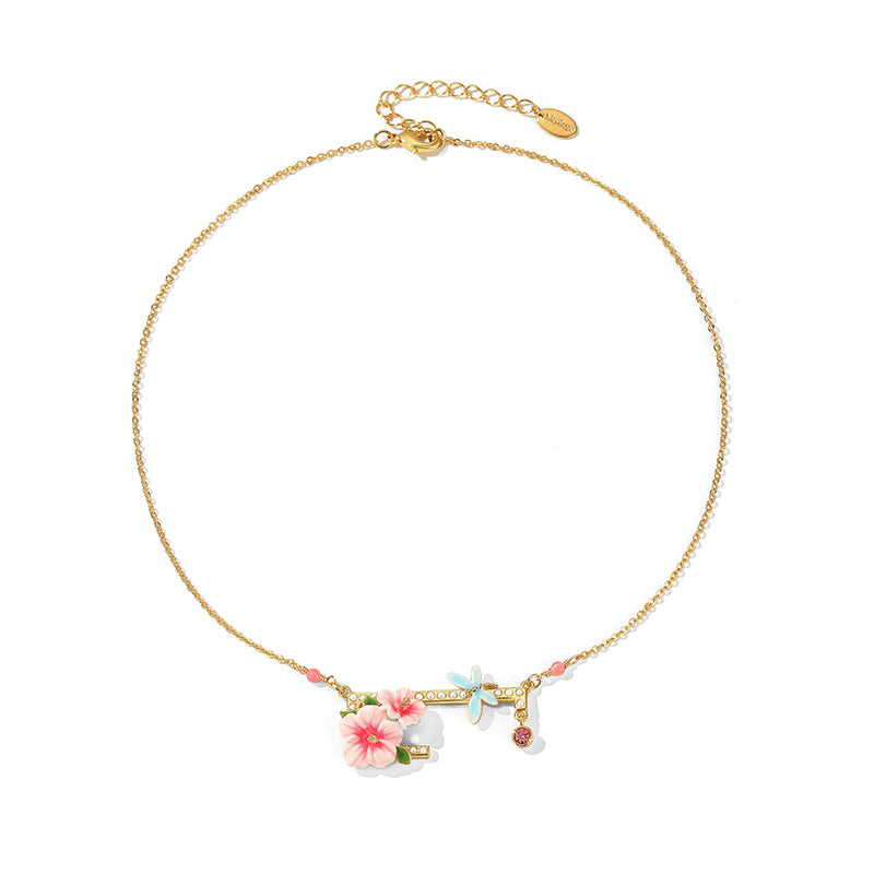 Hibiscus Necklace
