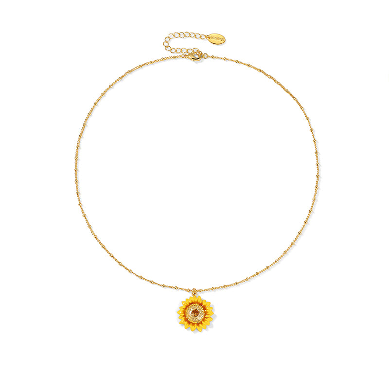 Sunflower Necklace