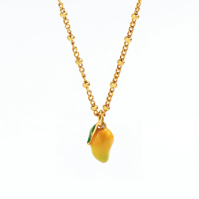 Strawberry Pendant Necklace