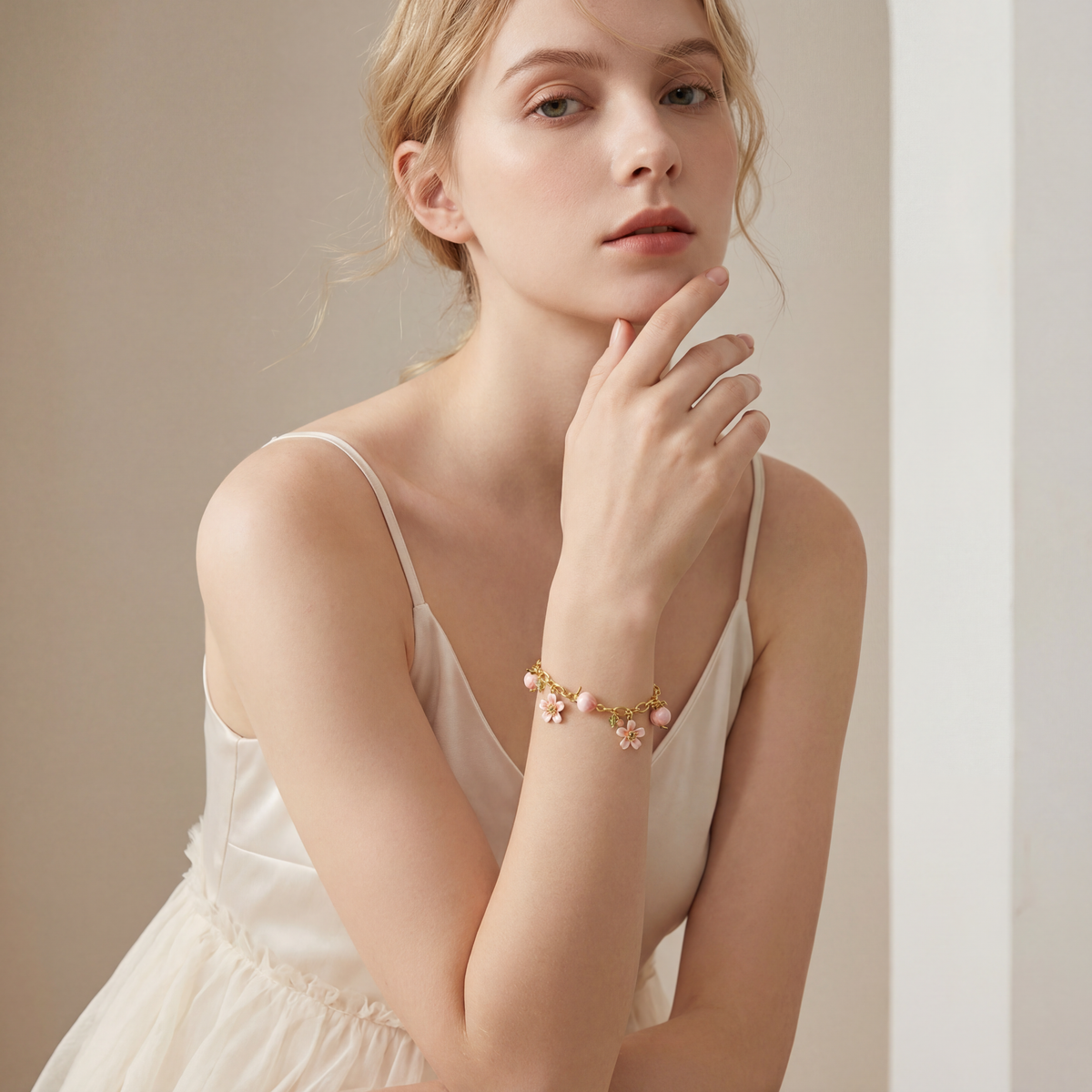 Peach Blossom Bracelet
