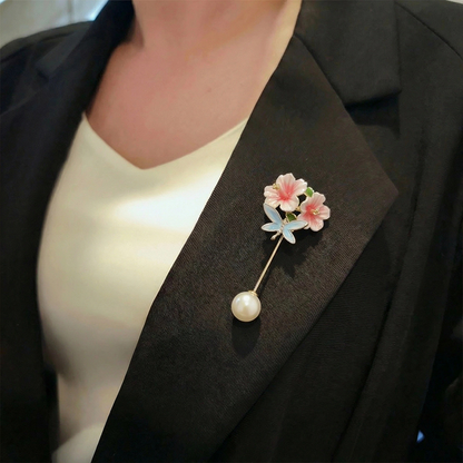 Hibiscus Brooch