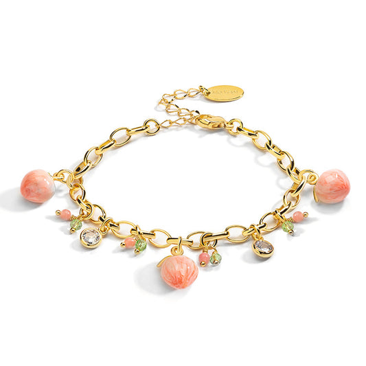 Peach Bracelet