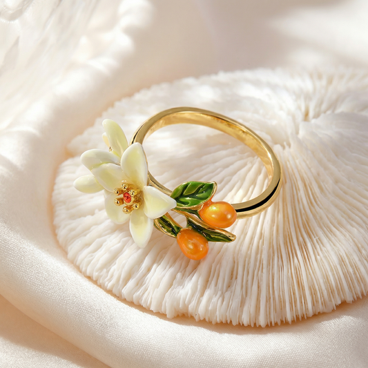 Orange Blossom Ring
