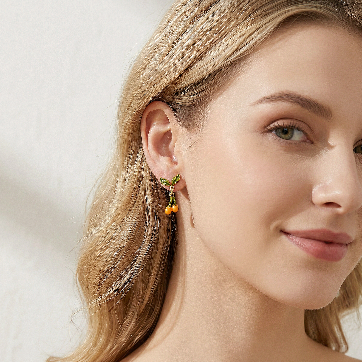 Kumquat Stud Earrings