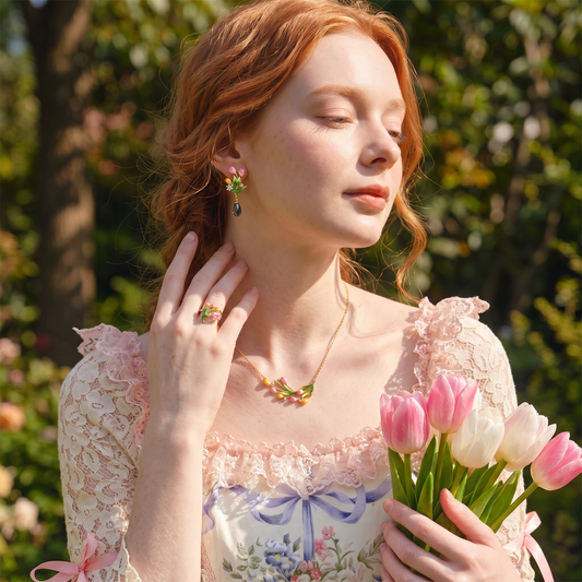 Tulip Jewelry Set