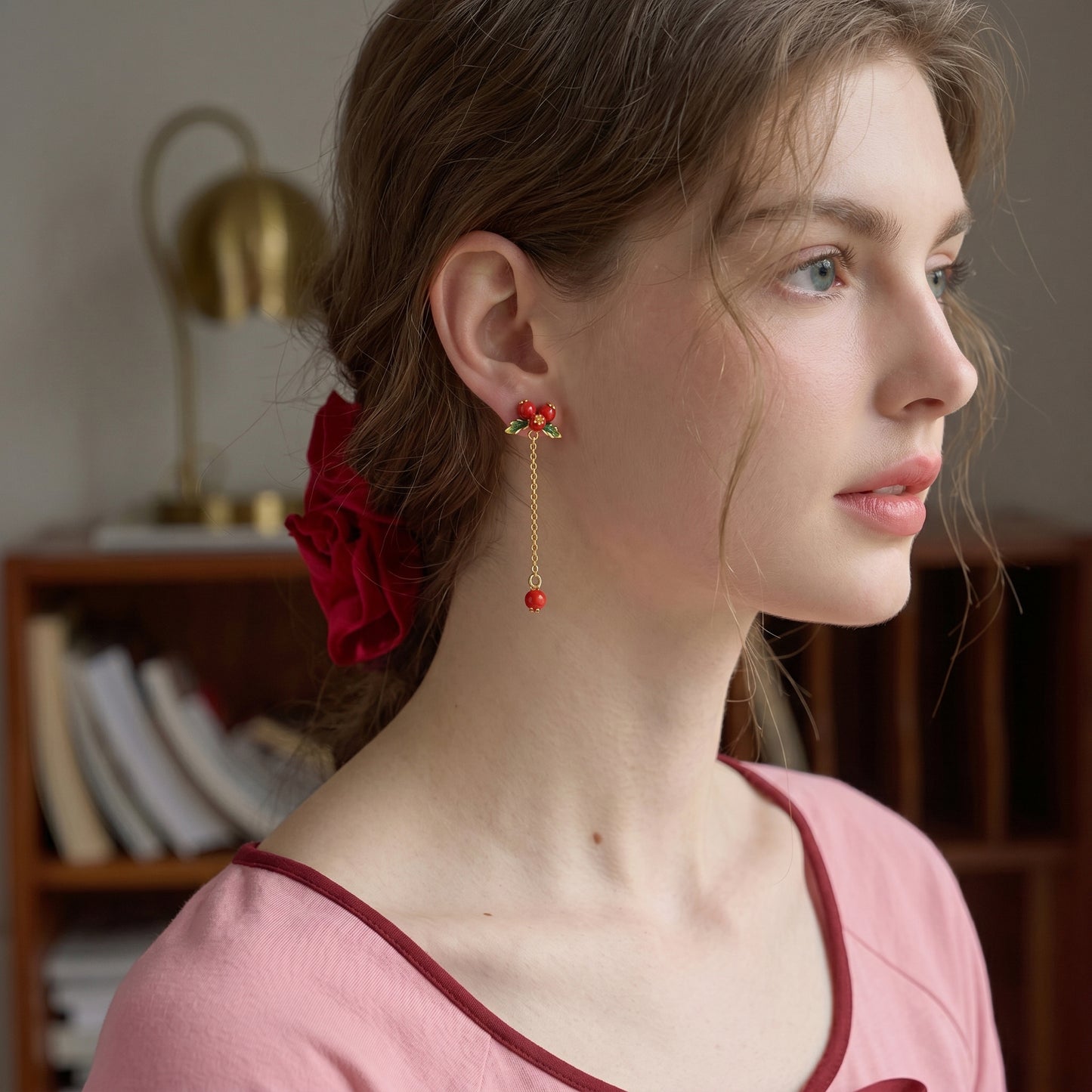 Hawthorn Tassel Earrings