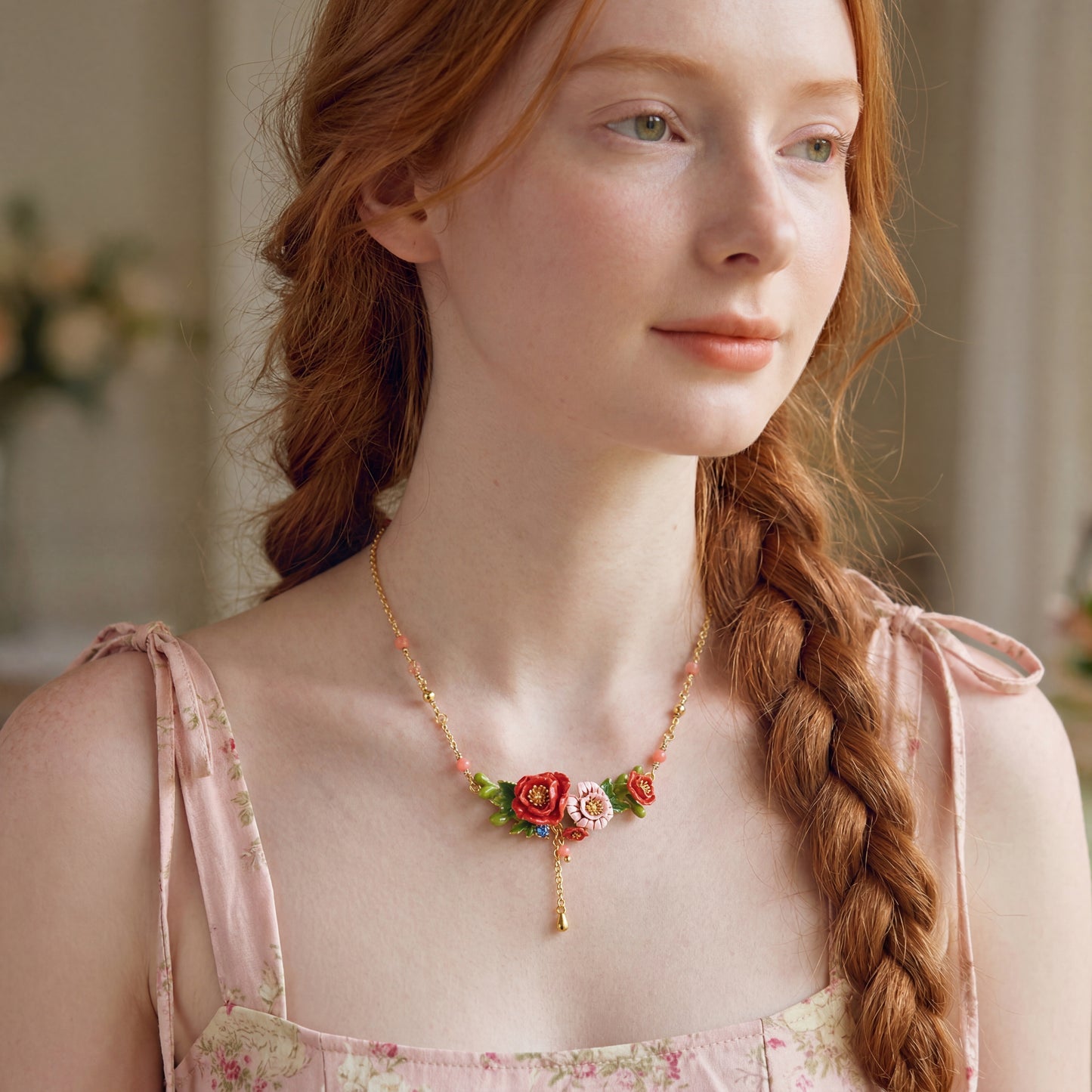 Poppy Necklace