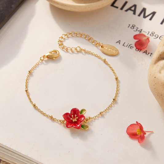Red Crabapple Bracelet