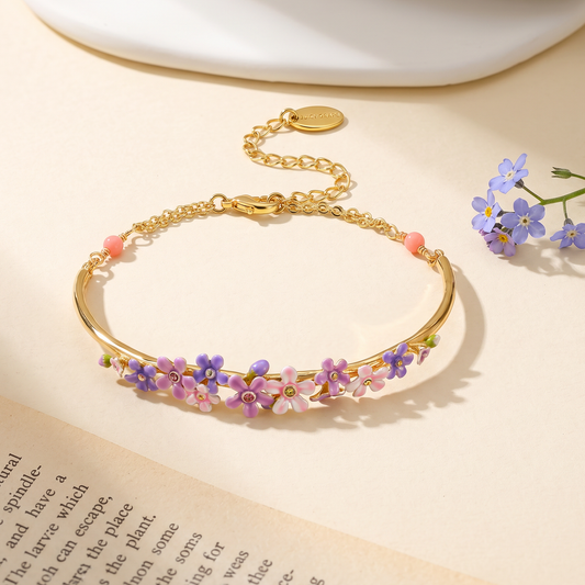 Forget-Me-Not Bangle