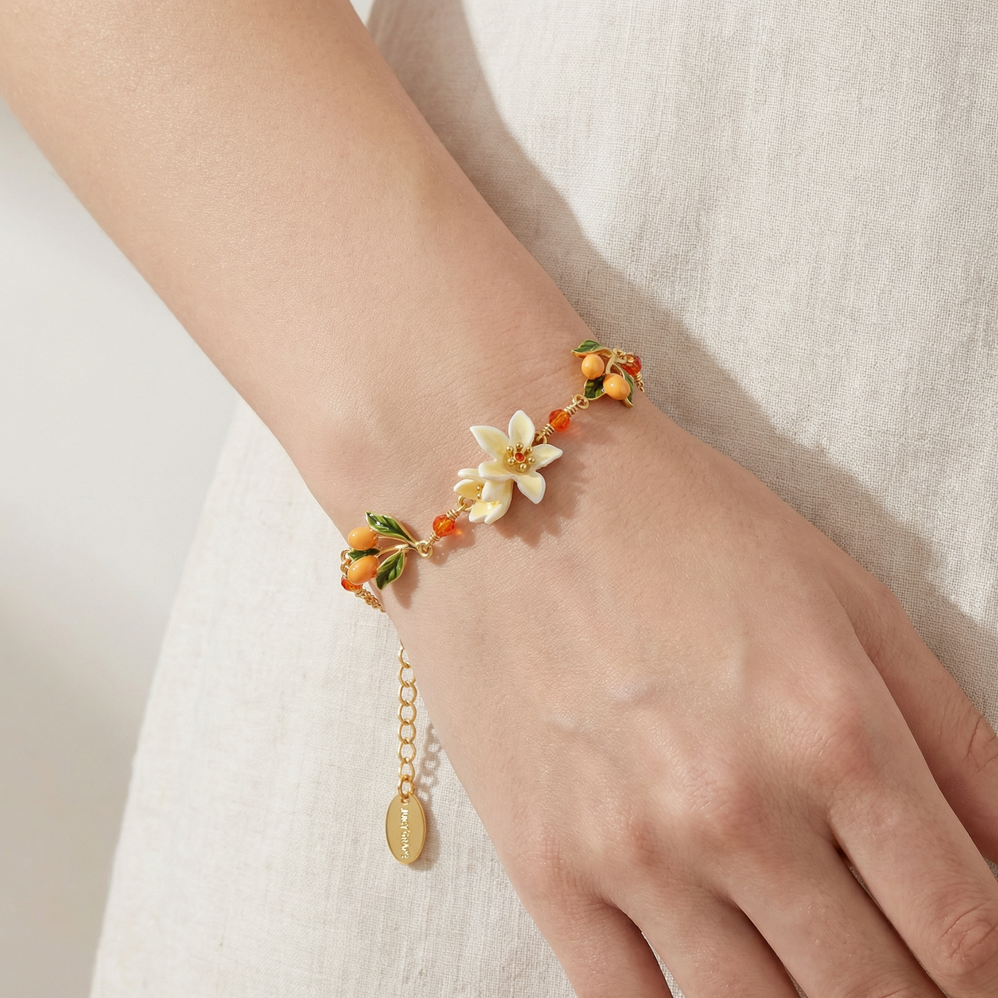 Orange Blossom Bracelet