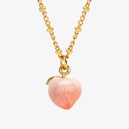 Peach Necklace