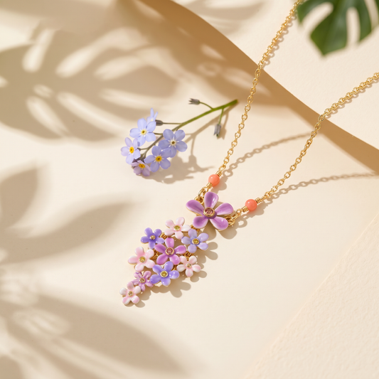 Forget-Me-Not Necklace