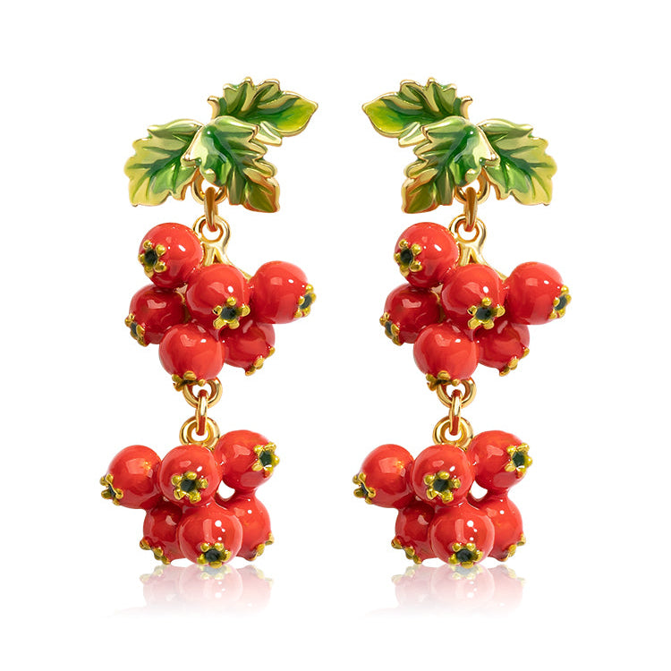 Hawthorn Drop Earrings
