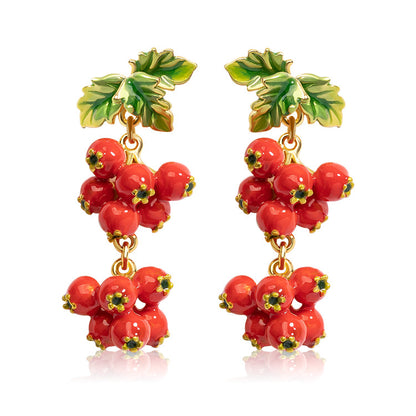Hawthorn Drop Earrings