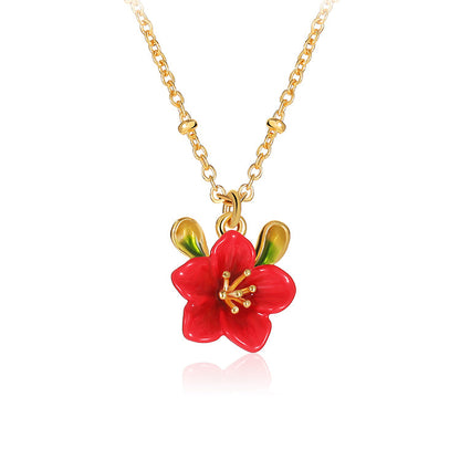 Red Crabapple Jewelry Set
