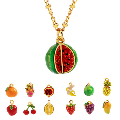 Watermelon Pendant Necklace