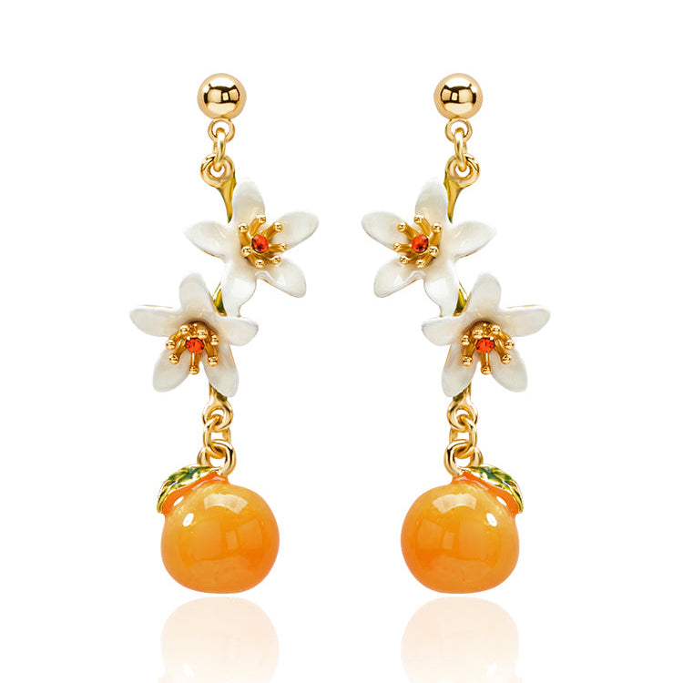 Orange Blossom Jewelry Set