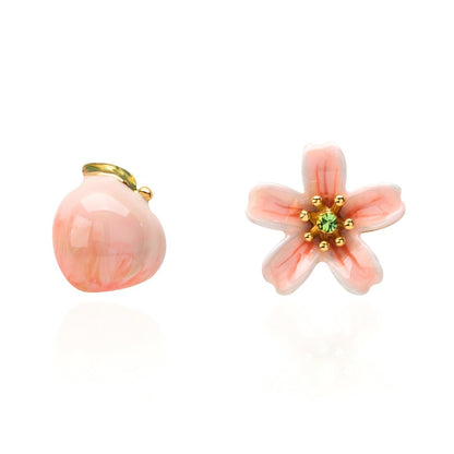 Peach Blossom Jewelry Set