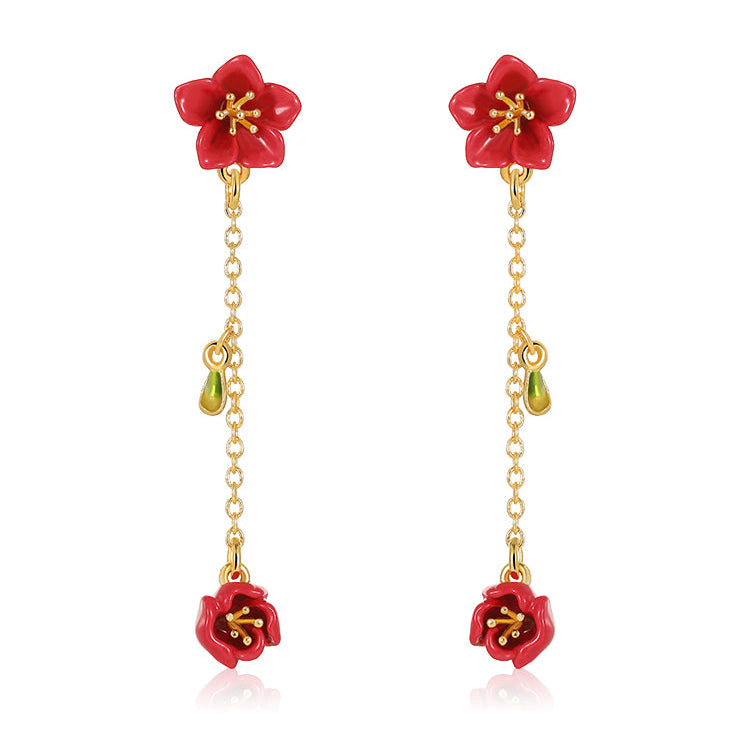 Red Crabapple Jewelry Set