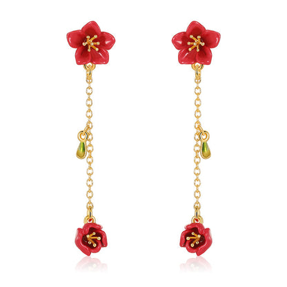 Red Crabapple Jewelry Set