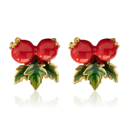 Hawthorn Stud Earrings