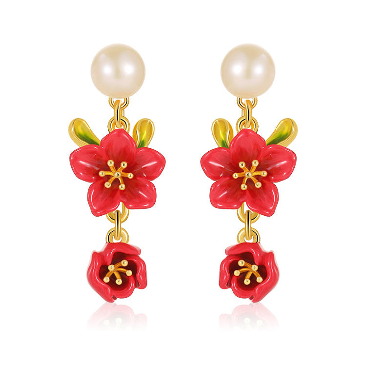 Red Crabapple Jewelry Set