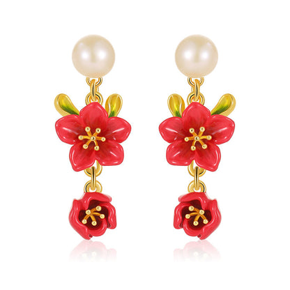 Red Crabapple Jewelry Set