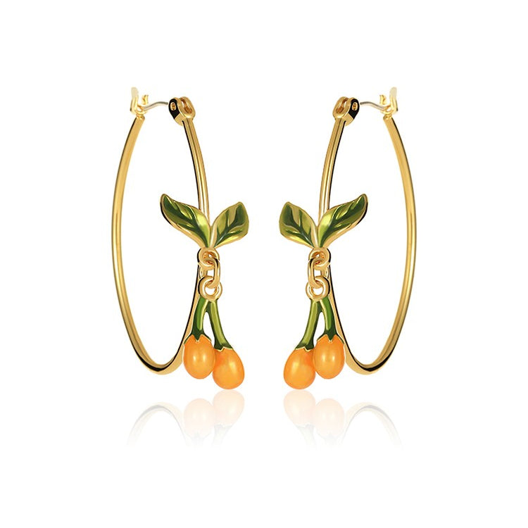 Orange Blossom Jewelry Set