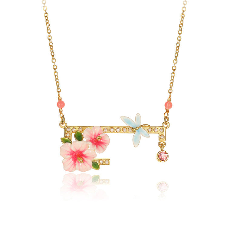 Hibiscus Necklace