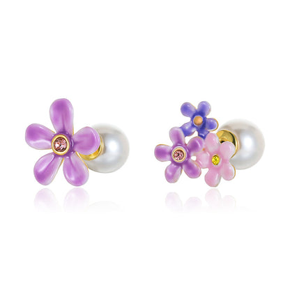 Forget-Me-Not Stud Earrings