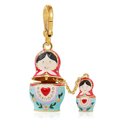 Matryoshka Locket Necklace