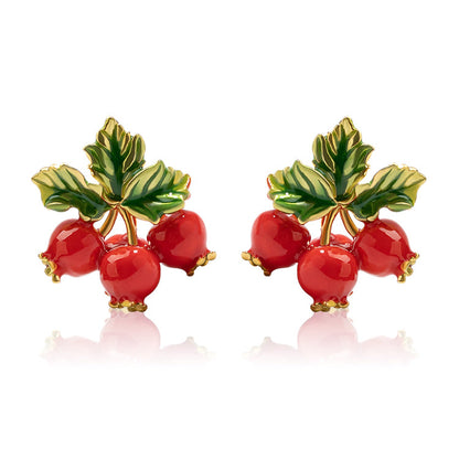 Hawthorn Stud Earrings