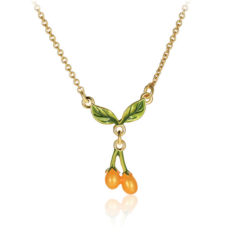 Orange Blossom Jewelry Set