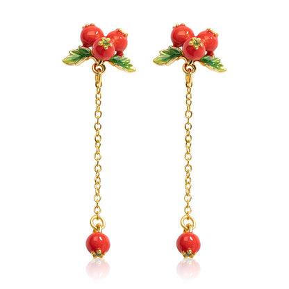 Hawthorn Tassel Earrings
