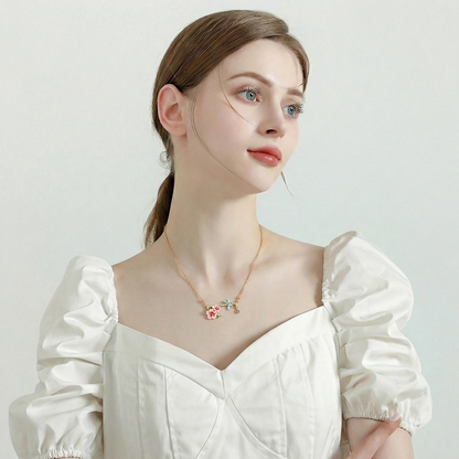 Hibiscus Jewelry Set