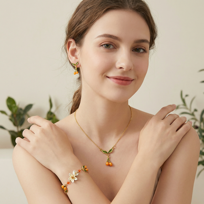 Kumquat Stud Earrings