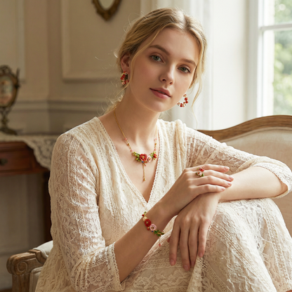 Poppy Hoop Earrings