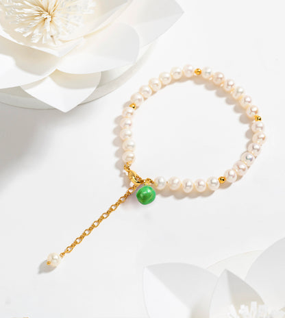 Fruit Bracelet with Pearls