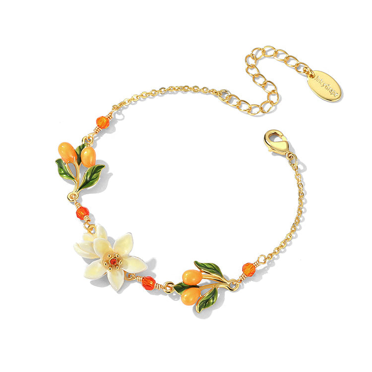 Orange Blossom Bracelet