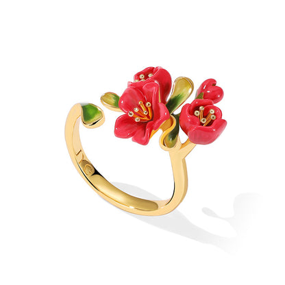 Red Crabapple Ring