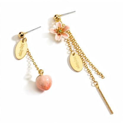 Peach Blossom Jewelry Set