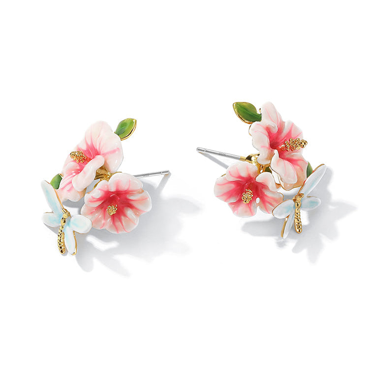 Hibiscus Earrings