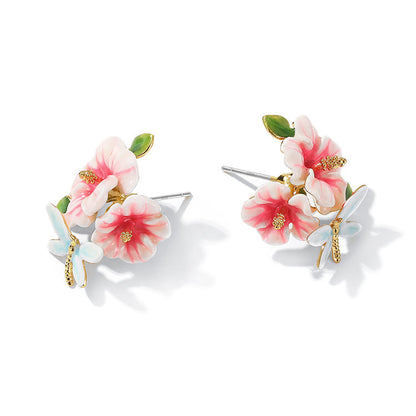 Hibiscus Earrings
