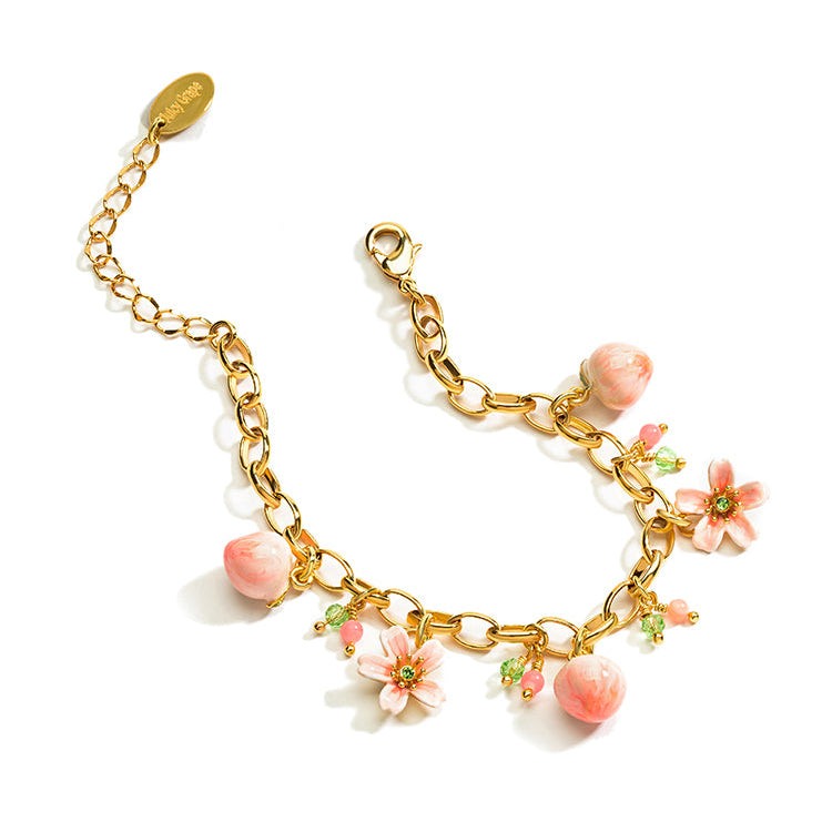 Peach Bracelet