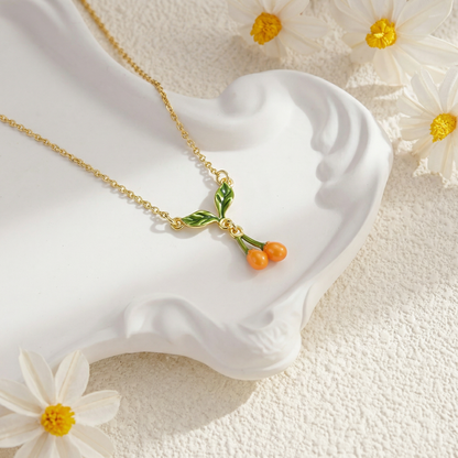 Kumquat Necklace