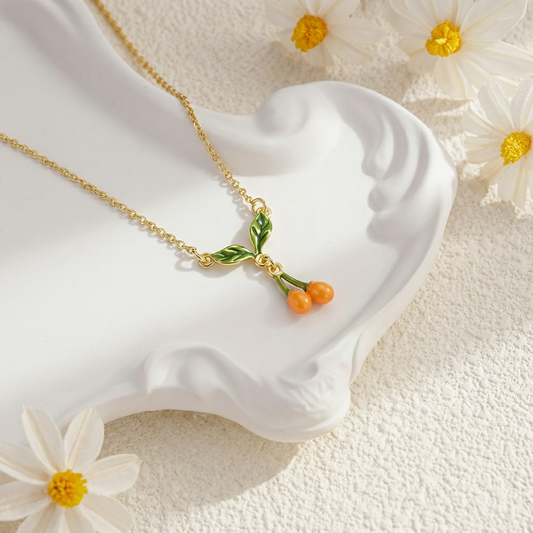 Kumquat Necklace